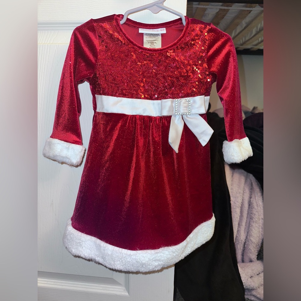 Bonnie Baby Pink Sequin Dress